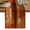 Burnt Orange, variant on Gray Table Runner, Retro Oil Painting Modern Abstract Art Aesthetics Washable Cotton Linen Table Runners 90 Inches Long, Dresser Scarf Runner for Dining/Coffee/Kitchen/Hallway Tables 13''x90''