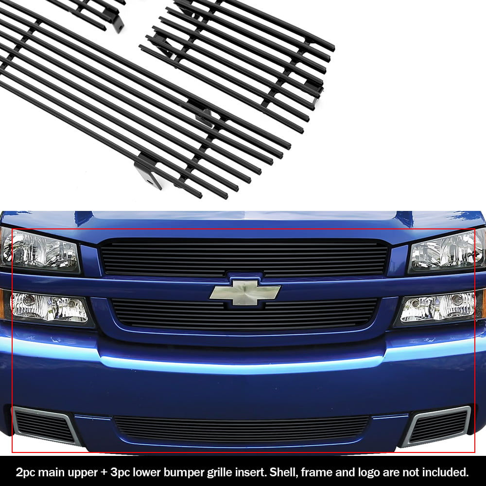 LED Lighted Grille Emblem Compatible With Chevy 2014-2015 Chevy Silverado 1500 GM Bowtie Emblem 2016-2019 Chevy Silverado 2500/3500 Black Chrome