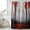 Red, variant on Red Forest Shower Curtain, Waterproof Shower Curtains for Bathroom, Vintage Foggy Woods Tree Mysterious Washable Fabric Bathtub Curtain Set Bath Decor with 12 Hooks Stall 36"x72"