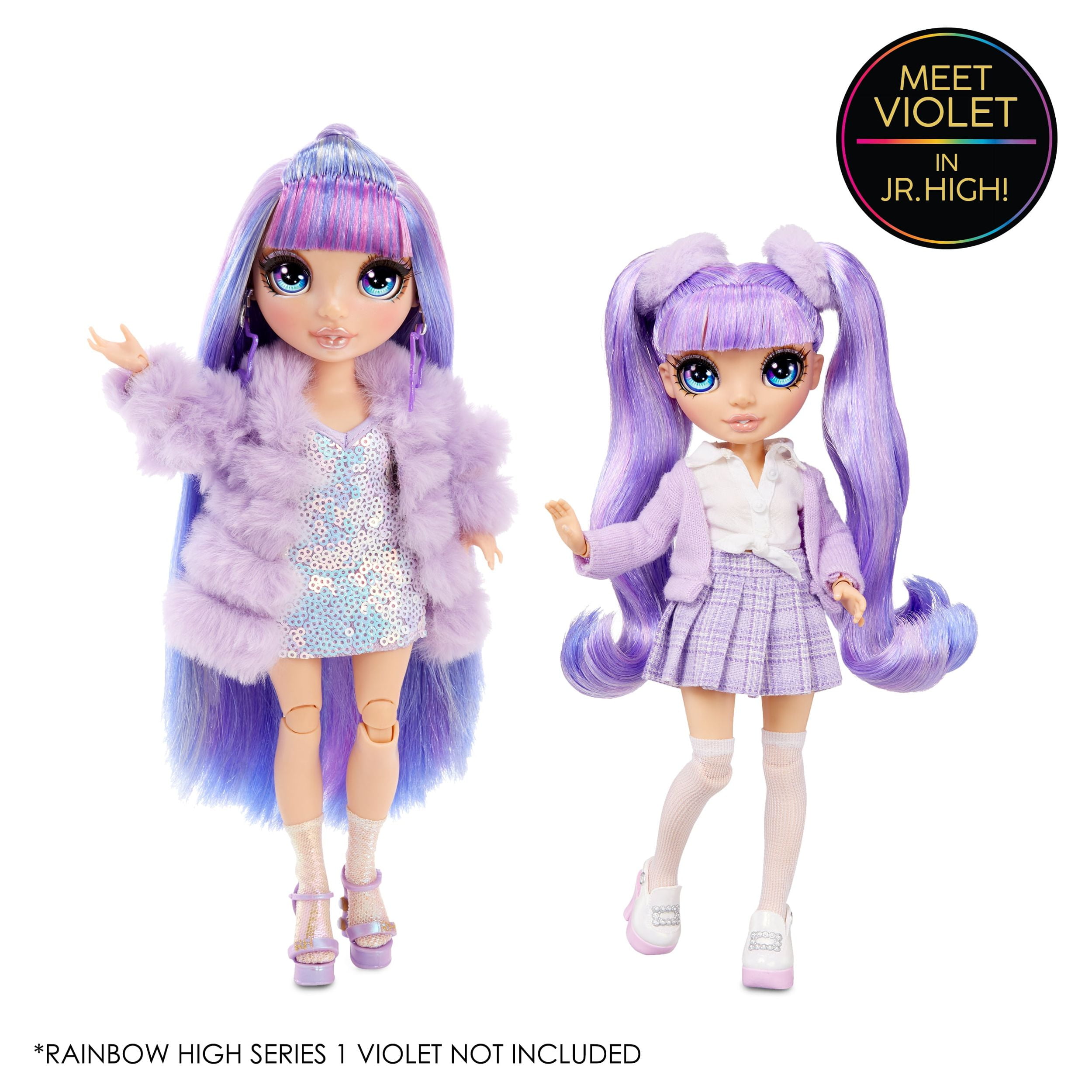 Rainbow High Fantastic Fashion - Violet Doll — Juguetesland