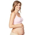 thumbnail image 2 of Cake Maternity Cotton Candy Wirefree Nursing Bra for Breastfeeding, Seamless Maternity Sleep Bra,Pink, Small, 2 of 6