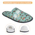 thumbnail image 3 of Balery Dachshund Dog Puppy Pantuflas de Casa de Felpa Silenciosas con Diseño Estampado, Zapatillas Cómodas Antideslizantes de Algodón para Interior-Medium, 3 of 8