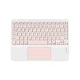 thumbnail image 2 of Teclado Bluetooth Touchpad de 10 Pulgadas Compatible con , IPadOS, Android e IOS Inglés Rosa, 2 of 10