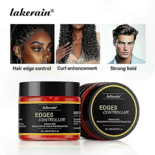 Strong Hold Hair Gel for Women Edge Styling Non-Greasy Formula for Defined Edges and All-Day Control