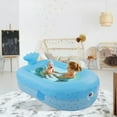 thumbnail image 1 of Kiddie Blow Up Pool, Inflatable Swimming Pool Cartoon Pattern PVC Thickening  for Patio, 1 of 7