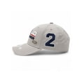 thumbnail image 3 of Gorra Polo Landther ajustable para hombre gris claro estilo casual bordado, 3 of 4