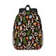 thumbnail image 1 of Easygdp Mushrooms Mochila Ligera de 15 Pulgadas para Estudiantes, Mochila Cómoda para la Escuela y Viajes, Correas Ajustables, 1 of 6