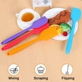 thumbnail image 6 of 4pcs Kitchen Silicone Spatula Set Bulk Heat Resistant Cream Jar Scraper Cooking Baking Utensils, 6 of 7