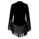 thumbnail image 1 of Vestidos Para Mujer Otoño Cuello Redondo Cuello Alto Vestido de Manga Larga Paquete de Borlas Cortas Falda Midi A La Cadera Odeerbi ODB147677, 1 of 9