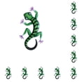 thumbnail image 1 of Decoración navideña Matsuzay Colgantes festivos verde 10Conjunto, 1 of 6