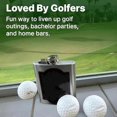 thumbnail image 4 of Best X-mas Gift| Golf Ball Shaped Shot Glass, Cool Golf Ball Shot Glass Novelty, 4 of 5