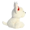 thumbnail image 3 of Aurora - Small White - Holiday Cheer 8.5" Cassidy French Bulldog - Festive Stuffed Animal, 3 of 4