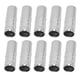 thumbnail image 2 of 10 piezas Sincero Tubo de metal para portalámparas de vela E14 25x80mm Cromo, 2 of 10