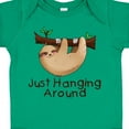 thumbnail image 4 of Inktastic Just Hanging Around with Cute Sloth Boys or Girls Baby Bodysuit, 4 of 5