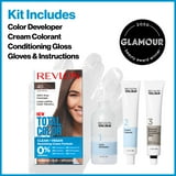 Revlon Total Color: Permanent Hair Dye, 100% Gray Coverage, 60 Light ...