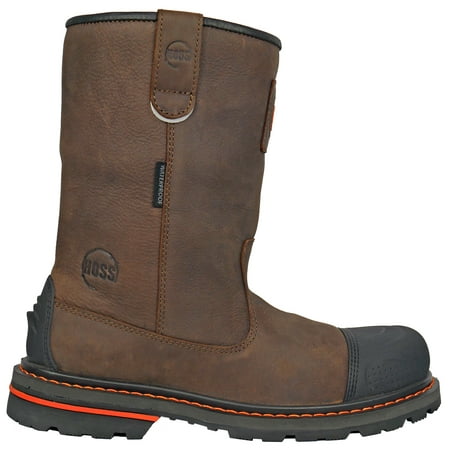 

HOSS Boots Men s Cartwright II Composite Toe Pull-On Wellington Work Boots