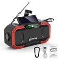 thumbnail image 3 of Emergency Solar Hand Crank 5000mAh Power Bank Charger Flash Light Outdoor Camping Survival, 3 of 8