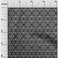 thumbnail image 2 of oneOone Cotton Flex Dusty Teal Green Fabric Asian Ikat Fabric For Sewing Printed Craft Fabric By The Yard 40 Inch Wide, 2 of 4