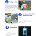 thumbnail image 3 of Portable Smart Fishing Oxygen Pump Sensor LED Lighting Water Absorber, 3 of 7
