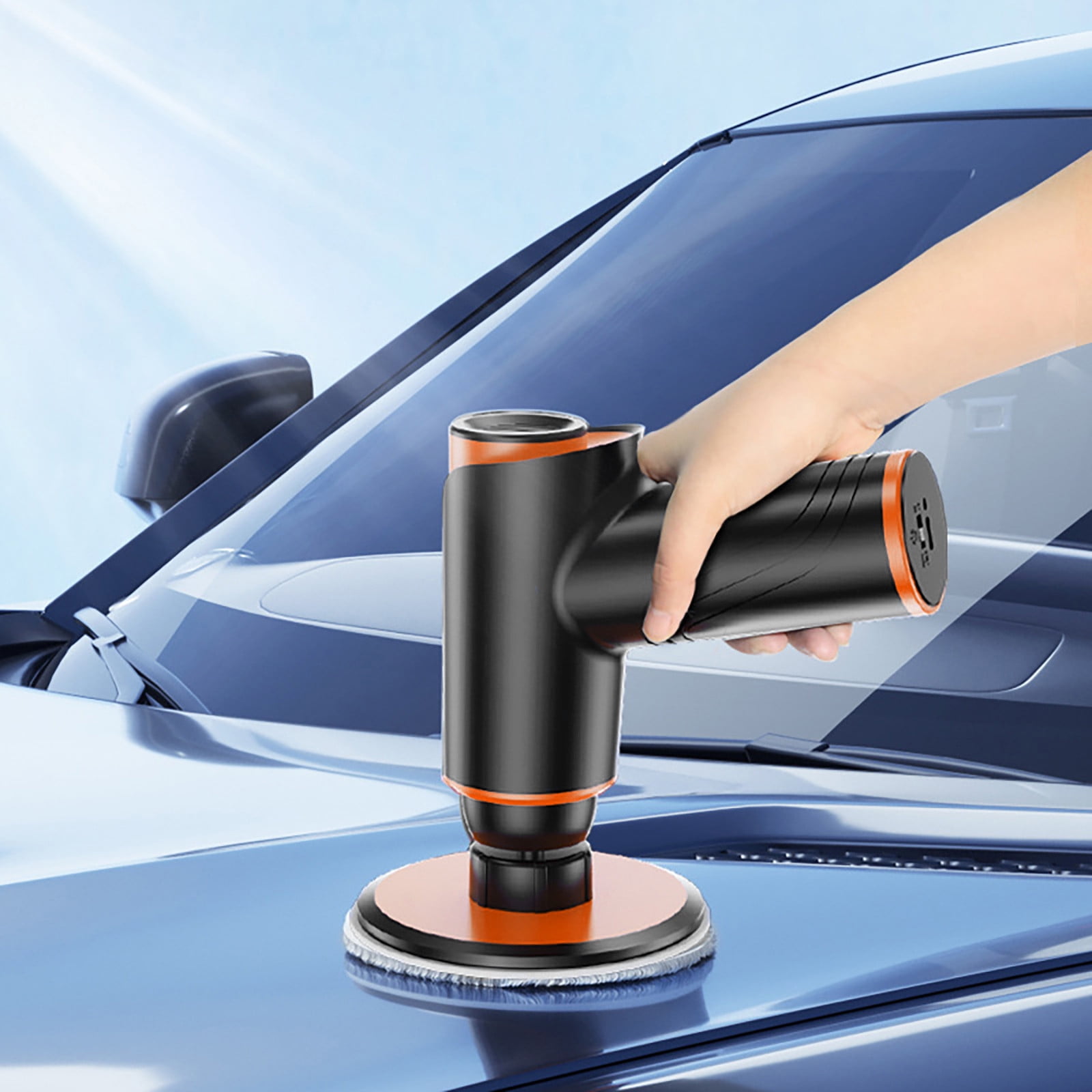 lulshou Car Accessories,Wireless Car Polishing Machine Waxing Machine