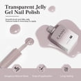 thumbnail image 3 of Set de esmaltes de uñas CANNI Jelly Nude Gel 9 ml, 6 colores Soak Off, 3 of 9