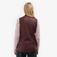 thumbnail image 3 of Barbour Wray Fleece-lined Gilet Vest Elderberry 4, 3 of 6