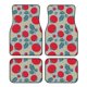 thumbnail image 1 of Fotbe Tomato Juego de 4 Tapetes para Auto con Estampado – Alfombrillas de Goma Reforzada, Diseño Antideslizante, Protección para Todo el Año – Vehículos, Autos, Camionetas y SUVs, 1 of 7