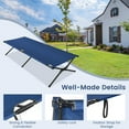 thumbnail image 5 of GVN Adults Kids Folding Camping Cot-Blue,Compact Camping Cot Backpacking Ultralight Folding Lightweight Cot Easy Set Up Heavy Duty for Outdoor Hiking, 5 of 8