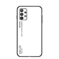 thumbnail image 1 of SaniMore Case for Samsung Galaxy A53 5G 6.5" 2022, Rugged PC Back & TPU Bumpers 3-Layer Shock Absorbing Ultra-Thin Gradient Glass Anti-Fall Shock Absorption Shell for Samsung A53 5G, White, 1 of 8