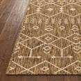 thumbnail image 7 of Well Woven Indoor/Outdoor Roung Rug 3'11" Nors Brown Nordic Lattice, 7 of 7