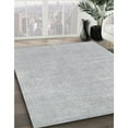 thumbnail image 3 of Ahgly Company Machine Washable Indoor Rectangle Industrial Modern Platinum Silver Gray Area Rugs, 2' x 4', 3 of 7