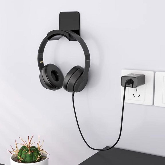 FurNest Universal Headset Headphone Hanger Hook Holder Under Desk Mount Sta