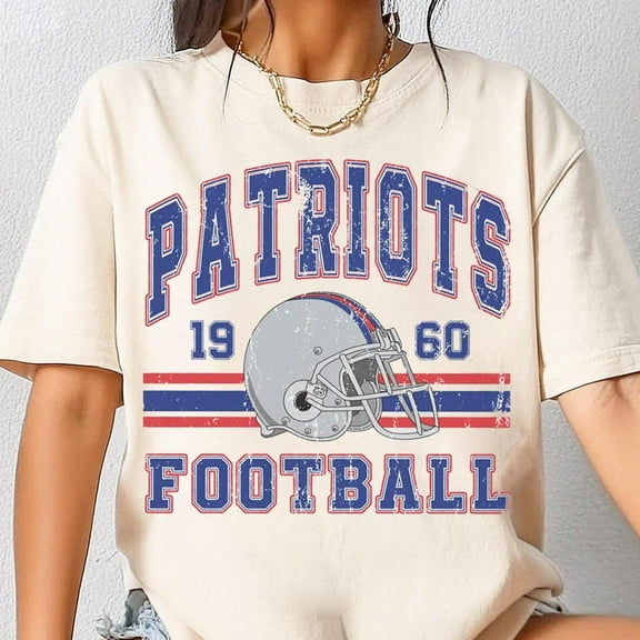 Vintage Patriot Football T-Shirt, Retro Game Day Crewneck, Patriot State Fan Shirt, Sports Gift Shirt