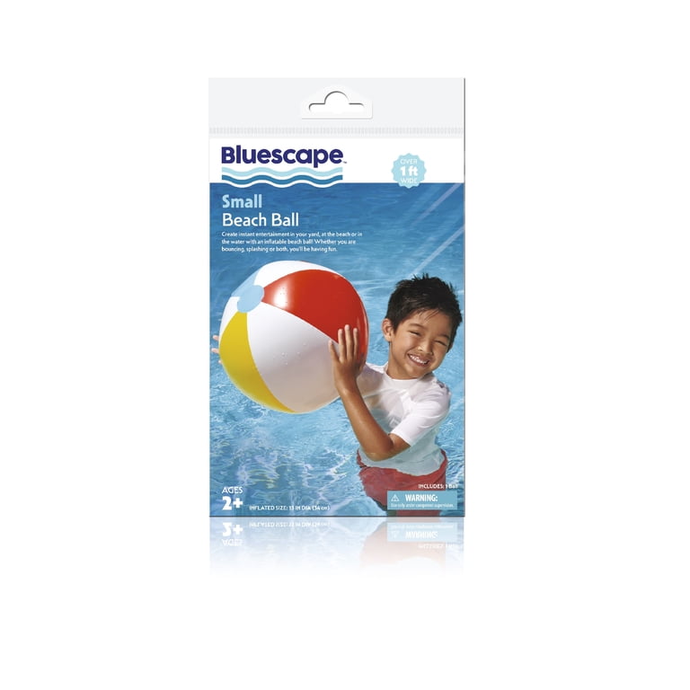 Bluescape 13"" Multi-Color Inflatable Beach Ball for Water Play, Swimming Joy, Unisex, Ages 2+" - Walmart.com Bluescape 13"" Multi-Color Inflatable Beach Ball for Water Play, Swimming Joy, Unisex, Ages 2+" - Walmart.com