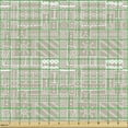 thumbnail image 2 of Ambesonne Traditional Fabric by the Yard Upholstery, Neutral Tribal Motifs, 5 Yards, Pale Sepia and White, 2 of 5