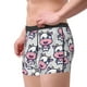 thumbnail image 2 of Balery Baby Cow Calzoncillos bóxer para hombre, ropa interior de algodón suave y transpirable con cinturilla de nailon-Small, 2 of 5