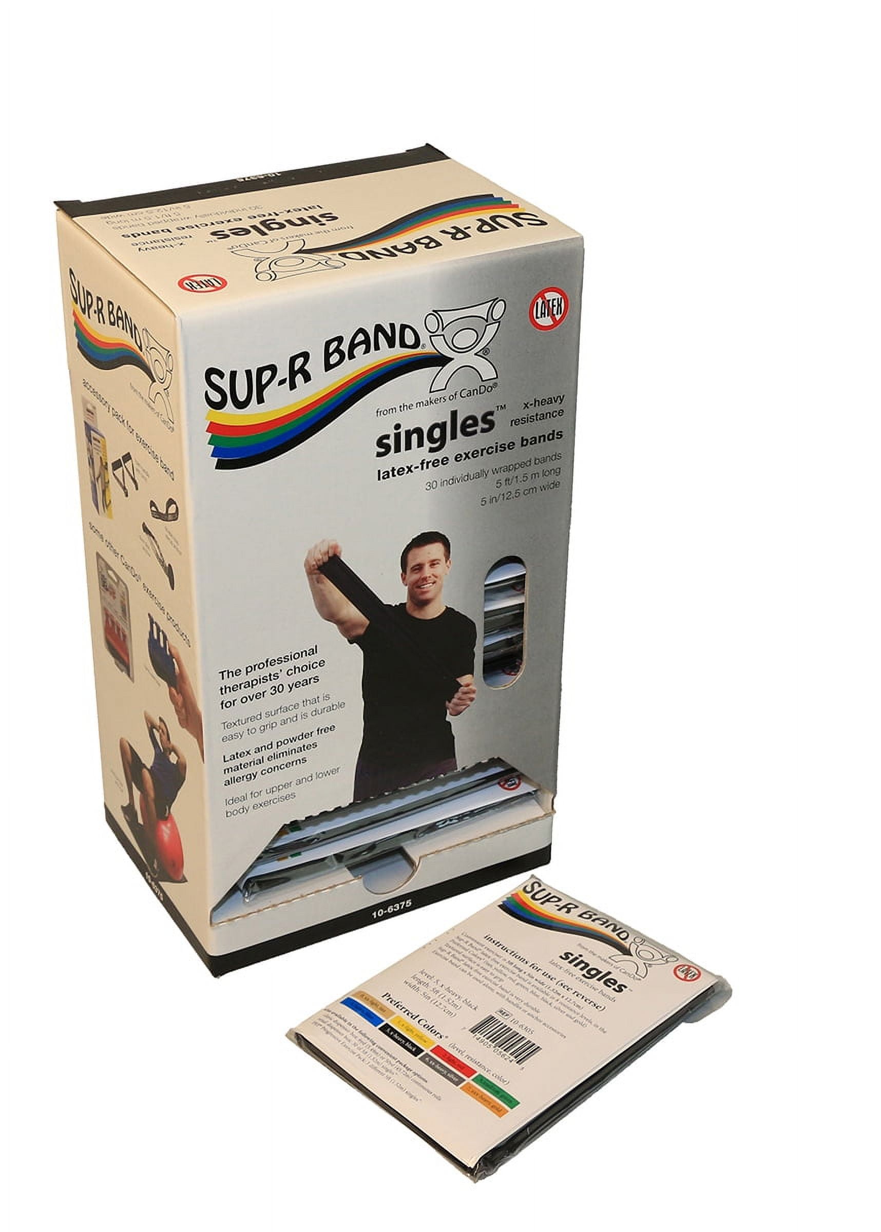 CanDo Sup-R Band Latex Free Exercise Band