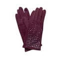thumbnail image 4 of Guantes cálidos de invierno con pantalla táctil para adultos, regalo para adultos, guantes de dedos completos Púrpura, 4 of 9