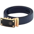 thumbnail image 3 of FEDEY Signature Mens Ratchet Belt, Statement Belt w PEACE Automatic Buckle, 3 of 7