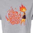 thumbnail image 3 of Elemental - Find Your Fire Ember - Juniors Cropped Cotton Blend T-Shirt, 3 of 5