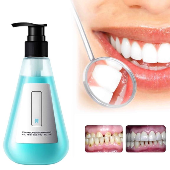 Whitening Toothpaste, Toothpaste for Sensitive Teeth and Cavity Prevention, Baking Toothpaste Fresh Breath Stains Tooth Protection Protection Press Toothpaste
