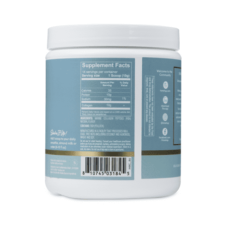 Tone It Up Marine Collagen Powder, 10g Protein, 14 Servings