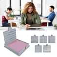 thumbnail image 4 of Boovnll Kit d'Outils, Gabarit de Note avec Cinq Gabarits Adapté pour Notes 3X3 Pouces pour Listes de Tâches Maison Bureau Réutilisable, Ensemble d'Outils, Essentiels pour la Maison, Essentiels pour la Maison, 4 of 7