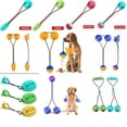 thumbnail image 4 of Precio sorpresa!Pelota de juguete molar resistente a la abrasión con ventosa para perros que gotea comida, 4 of 8