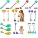 thumbnail image 4 of Promotion!Pelota de juguete molar resistente a la abrasión con ventosa para perros que gotea comida, 4 of 7