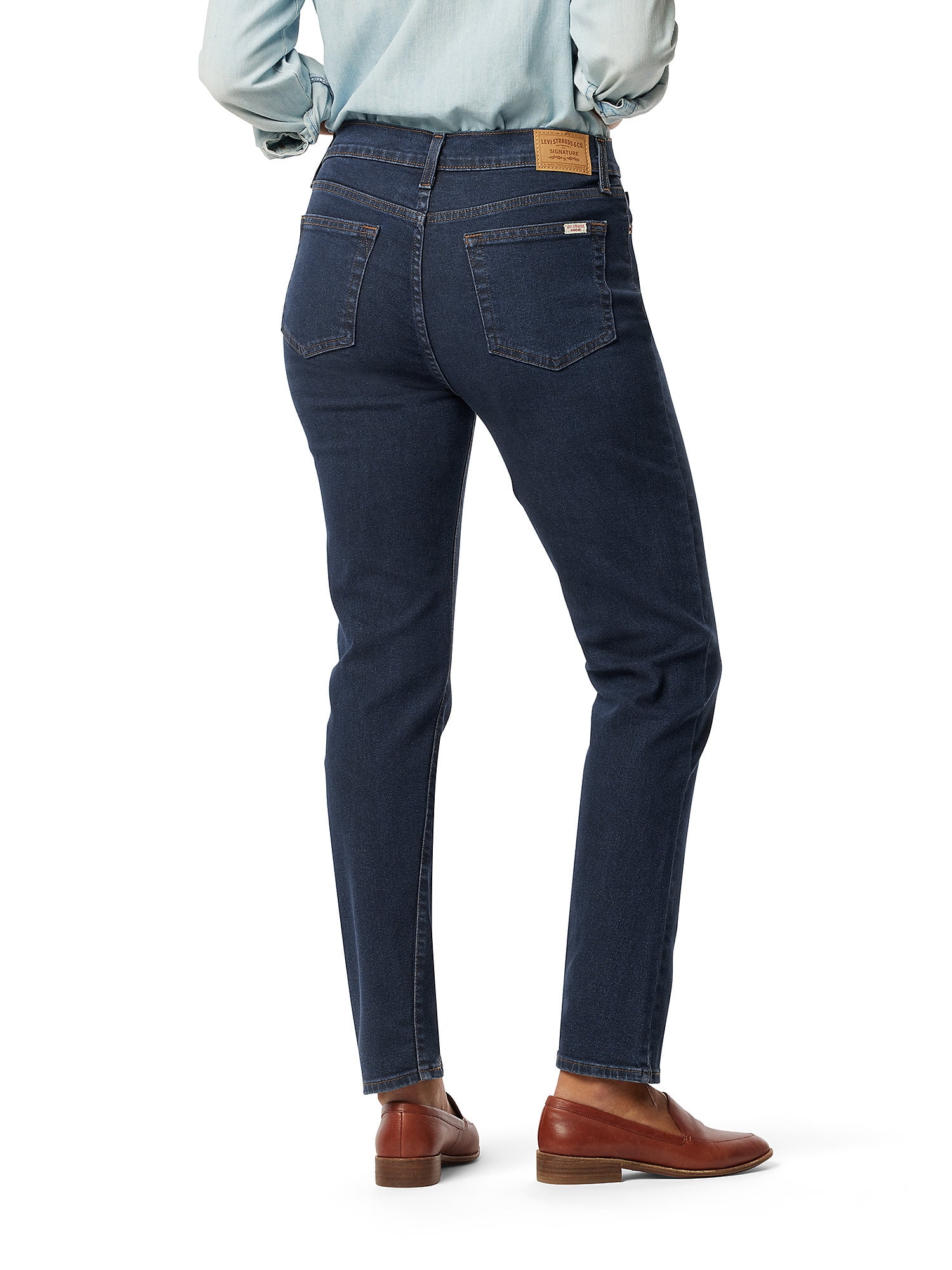 Levi Strauss Signature Women's Heritage Original Slim Jeans, Sizes 0-14