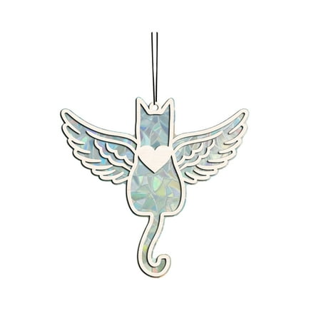 

DIY Name Car Pendant Souvenir Colorful Acrylic Pendant Cute Cat Tag Home Decoration Pendant Three Effect Window Suction Cup Hanging Window Pendant Colorful Acrylic P Catcher Pro Fresh Christmas