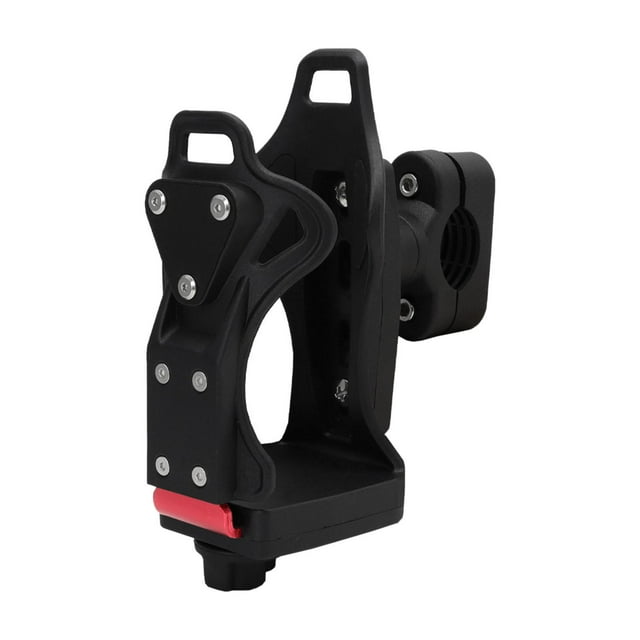 Portavasos para Motocicleta y Bicicleta Negro Rojo Sharpla