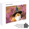 thumbnail image 5 of 1000 PCS Jigsaw Puzzles, 29.5" x 19.7" Artwork Gift for Adults Teens Happy Funny Halloween Dog Wooden Puzzle Games, 5 of 6