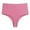 Hot Pink, variant on Period Underwear For Women Silk Underwear For Women High waist Elastic Waist Solid Thong Purple 2XL